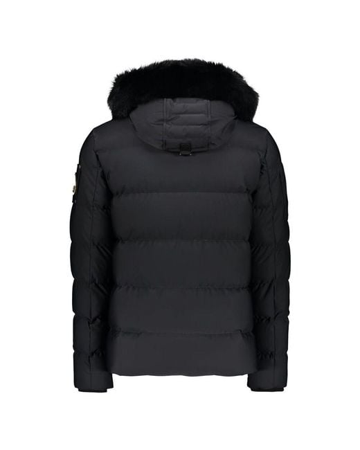 Moose Knuckles Black Down Jackets for men