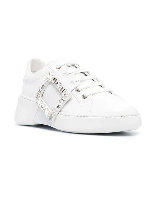 Roger Vivier White Sneakers