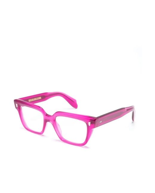 Cutler & Gross Pink Glasses