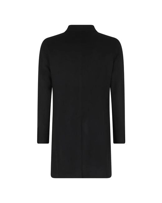 Tagliatore Single-Breasted Coat in het Black voor heren
