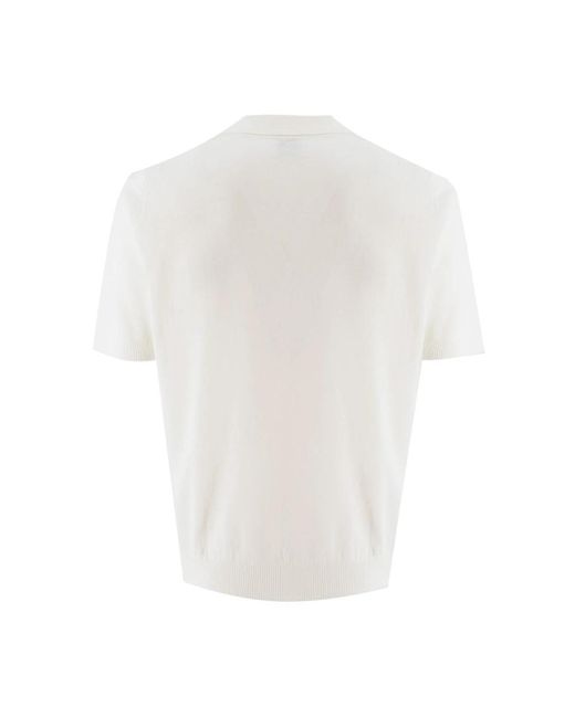 Eleventy White Polo Shirts for men