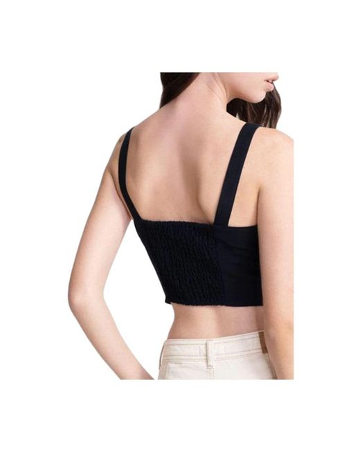 Superdry Blue Sleeveless Tops