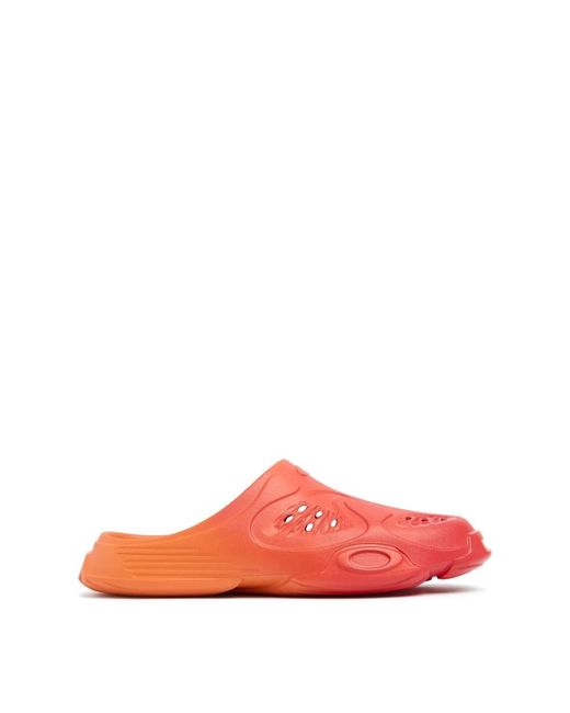 Oakley Schoenen ,Rood ,Gradient Paguro Sandalen Met Geperforeerd Ontwerp in het Pink voor heren