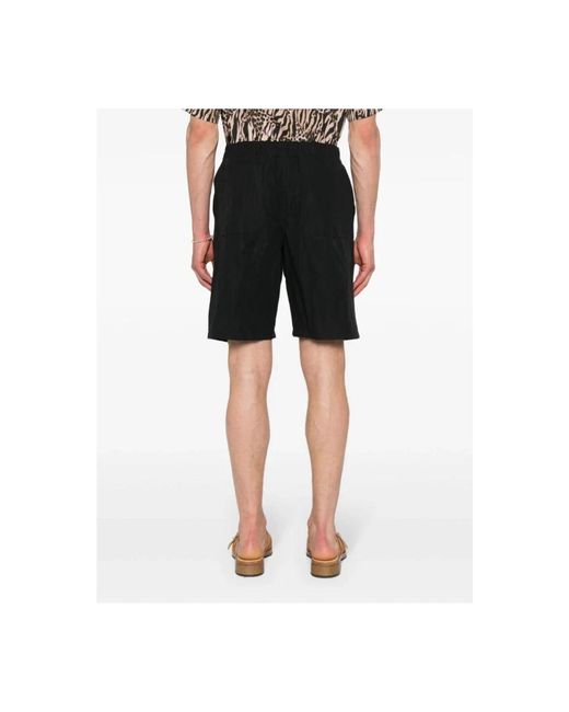 Destin Schwarze zerstörte baumwoll-shorts mit elastischem bund,stylische cricchi shorts,multicolor cricchi shorts in Black für Herren