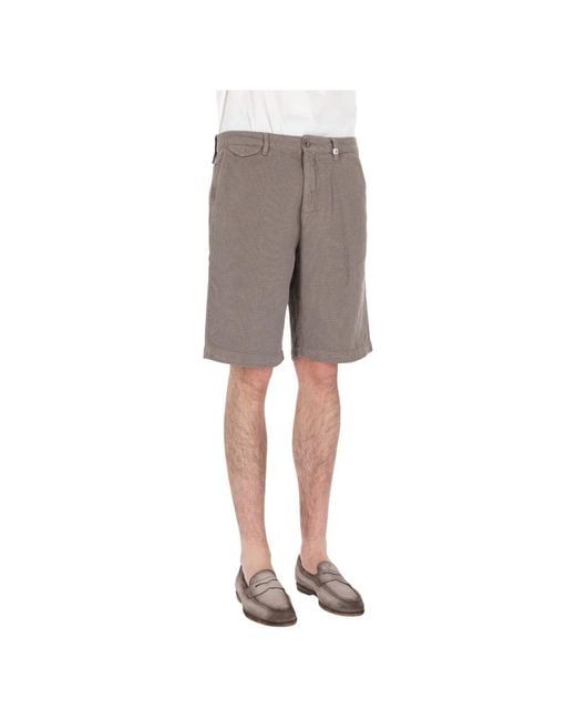 Myths Gray Casual Shorts for men