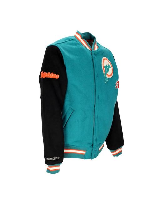 Bomber Jackets Mitchell & Ness de hombre de color Blue