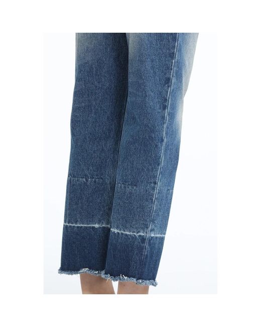 N°21 Blue Cropped Jeans