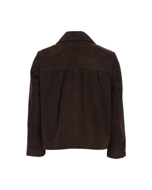 Ba&sh Brown Milas Jacket