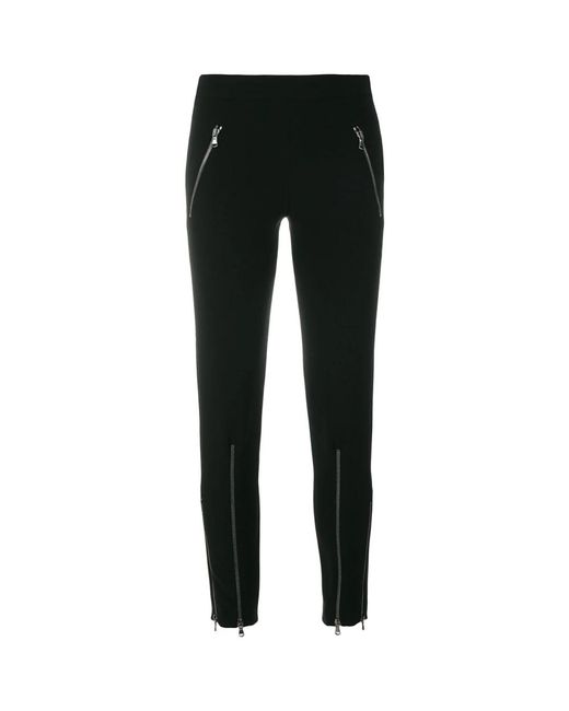 Moschino Black Slim-fit trousers