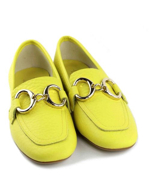 E mia Yellow Pumps