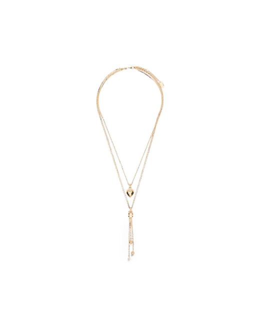 Chloé Metallic Bijoux Halskette