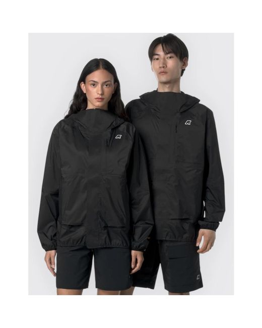 K-Way Black Light Jackets for men