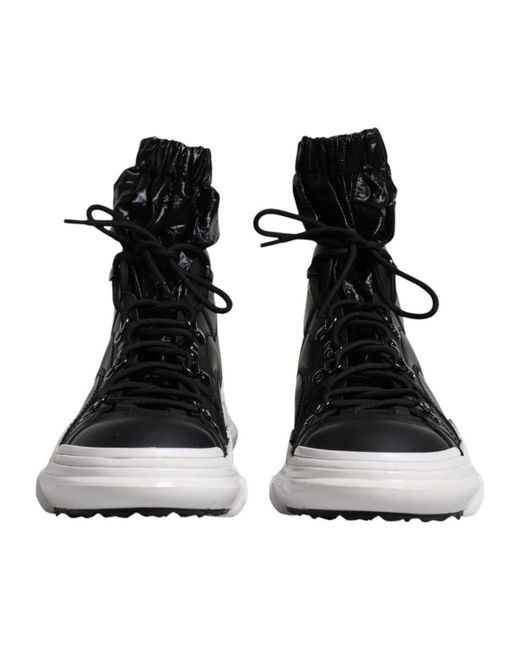 Dolce & Gabbana Black Sneakers for men