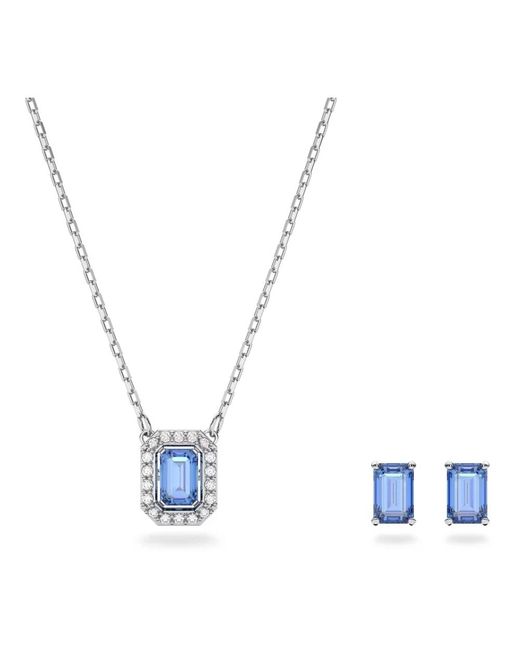 Swarovski Blue Millenia Set