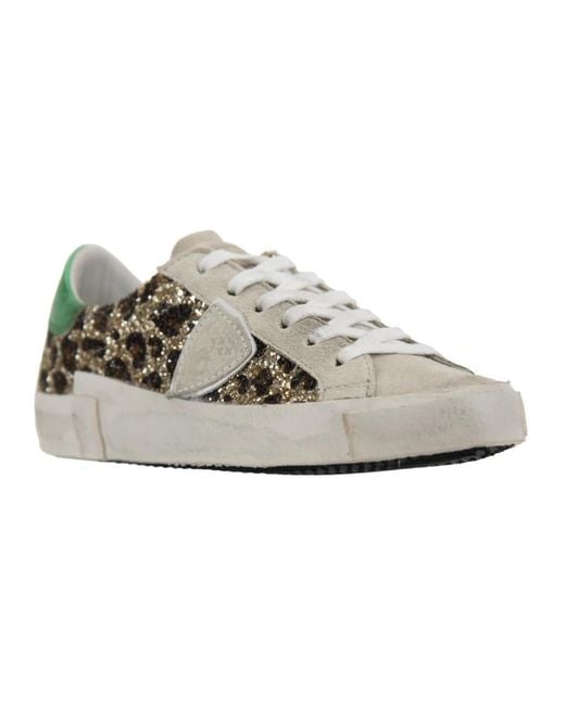 Philippe Model Gray Sneakers