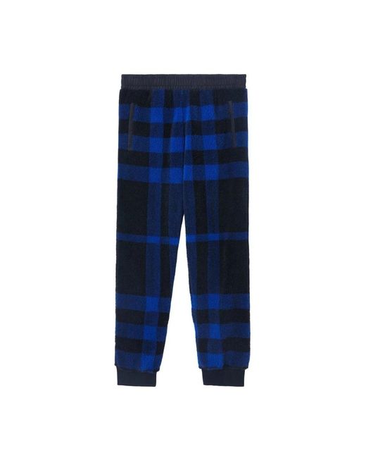 Burberry Blue Sweatpants for men