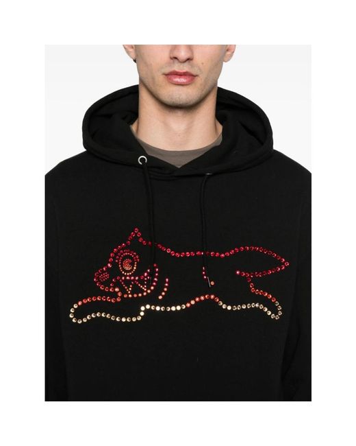 ICECREAM Black Hoodies for men