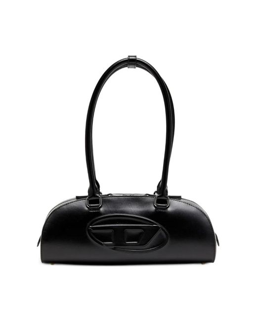 DIESEL Black Shoulder Bags