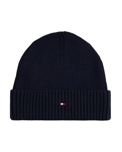 Beanies di Tommy Hilfiger in Blue da Uomo