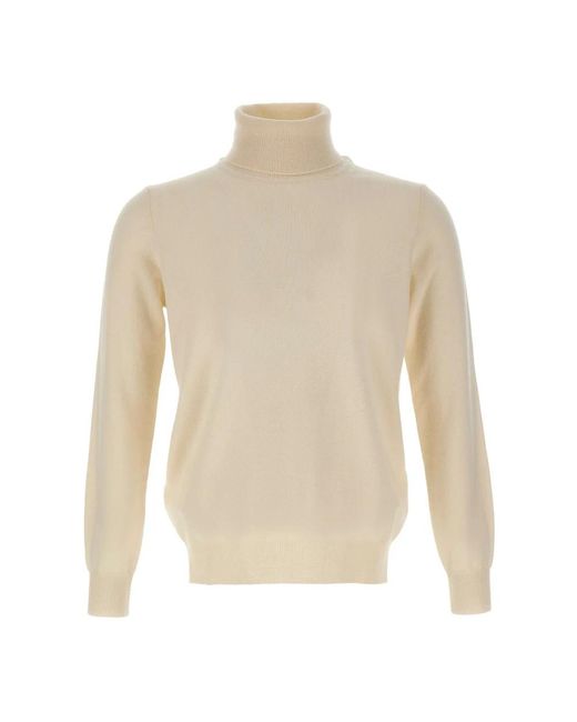 Turtlenecks Kangra de hombre de color White