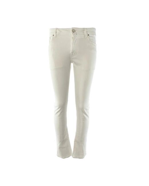 Jacob Cohen Gray Slim-Fit Trousers for men