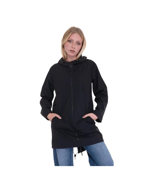 Peuterey Blue Parka-Jacke Mit High-Tech-Gewebe