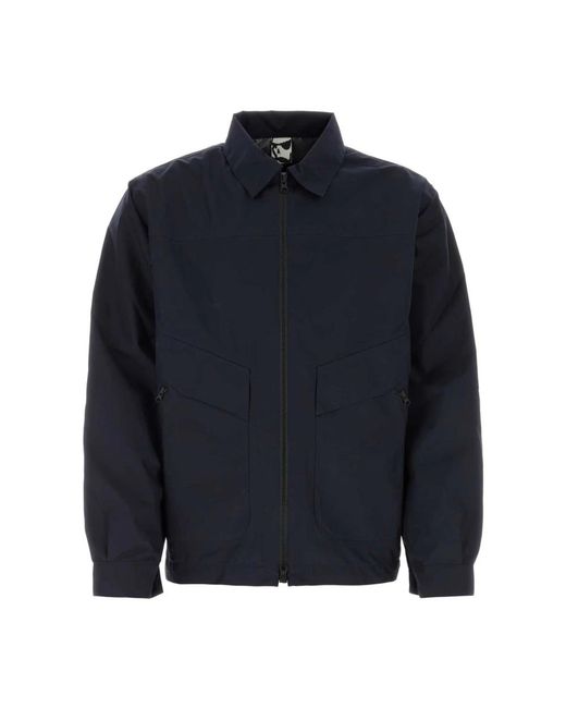 GR10K Jassen ,Blauw ,Polyester Polyester Windbreaker in het Blue voor heren