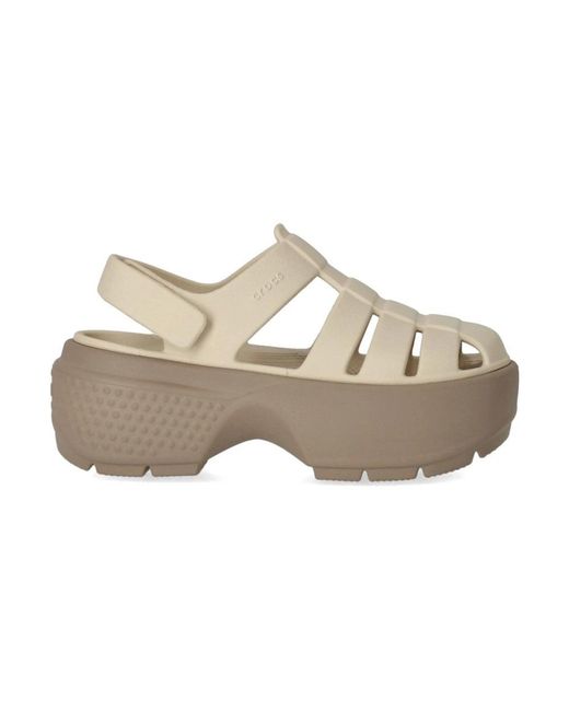 CROCSTM Schoenen ,Gedurfde Fisherman Sandal in het Gray