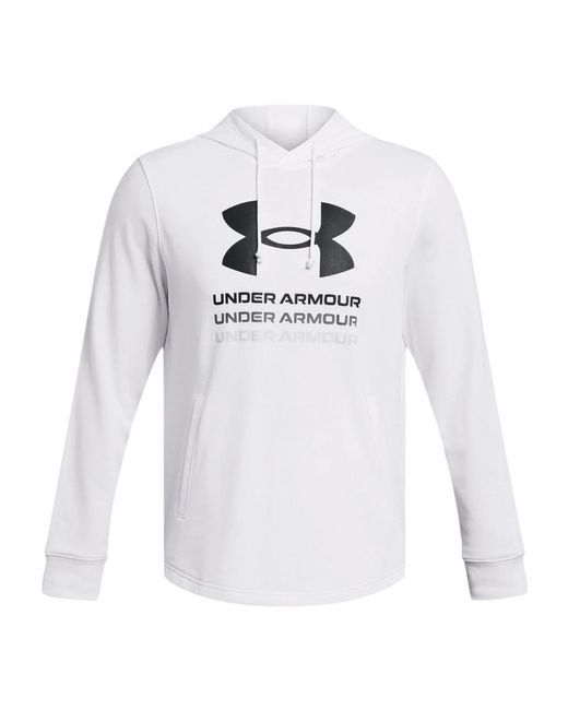 Under Armour White Hoodies for men