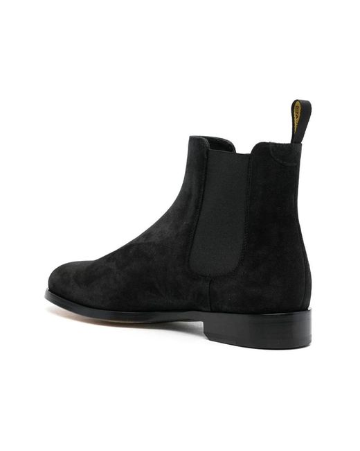 Doucal's Black Chelsea Boots for men