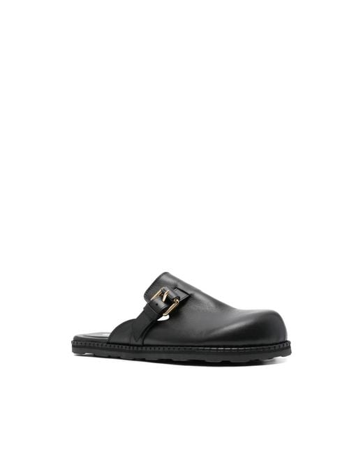 Moschino Black Mules for men