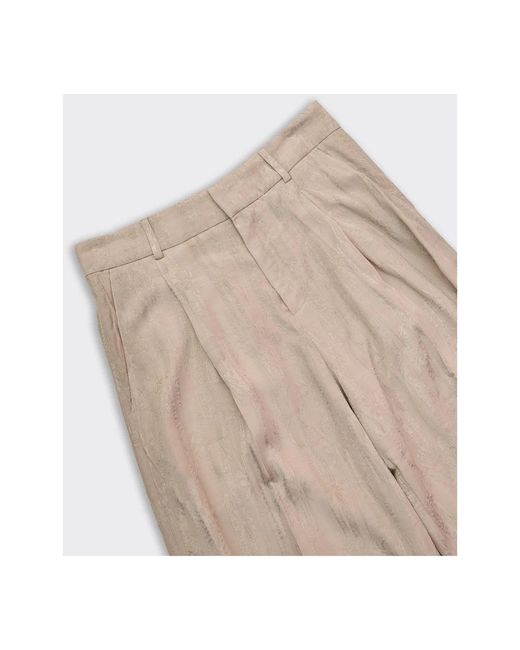 Soulland Gray Straight Trousers