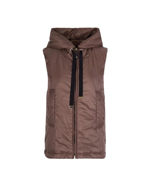 Weekend by Maxmara Brown Vests