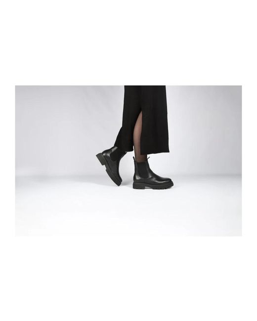 Blackstone Black Stylische chelsea boots - schwarz stone
