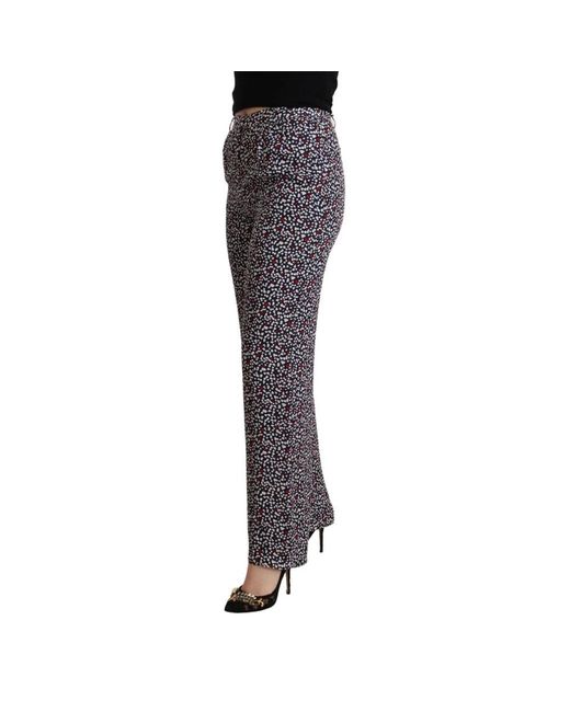 Michael Kors Gray Straight Trousers