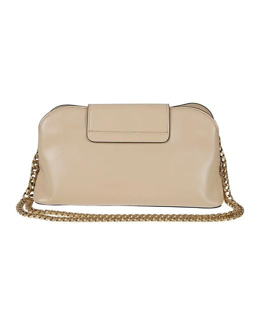 Versace Natural Shoulder Bags