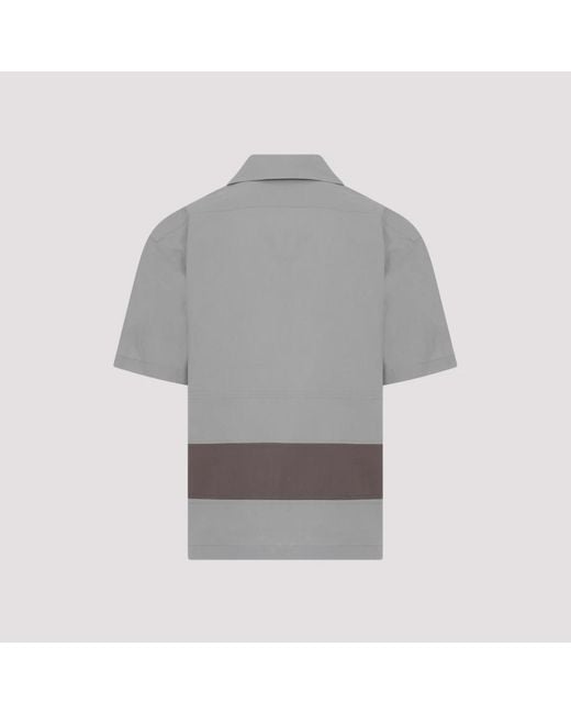 Craig Green Gray Short Sleeve Shirts for men