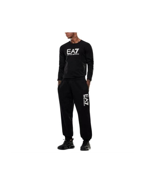Sweatpants EA7 pour homme en coloris Black