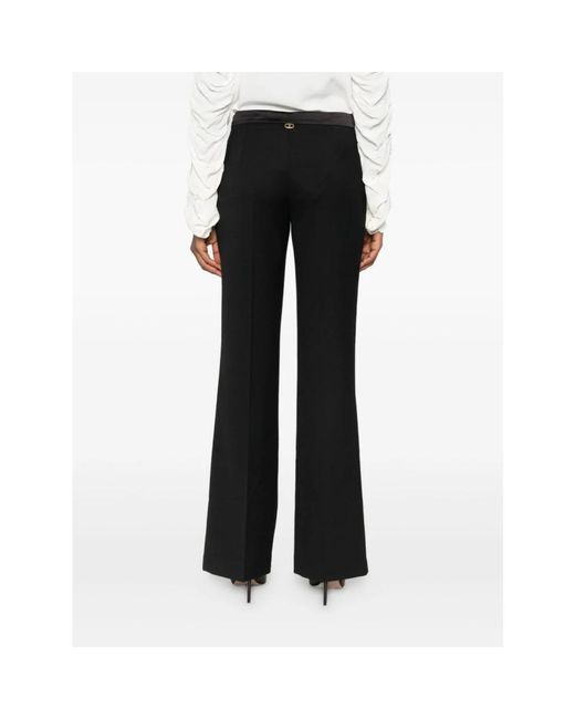 Twinset Black Wide Trousers