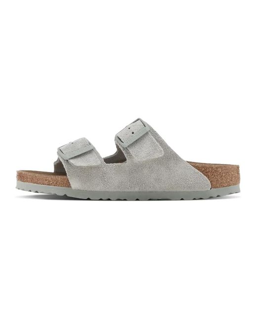 Birkenstock Gray Sliders