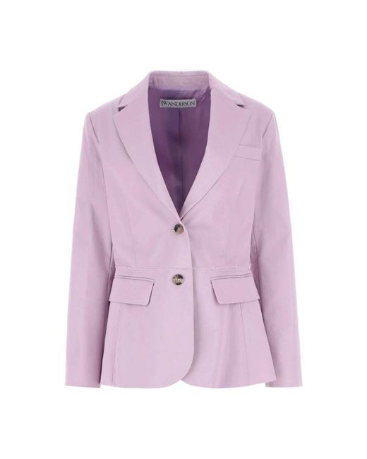J.W. Anderson Purple Blazer
