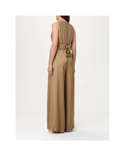 Twinset Jumpsuits in het Natural