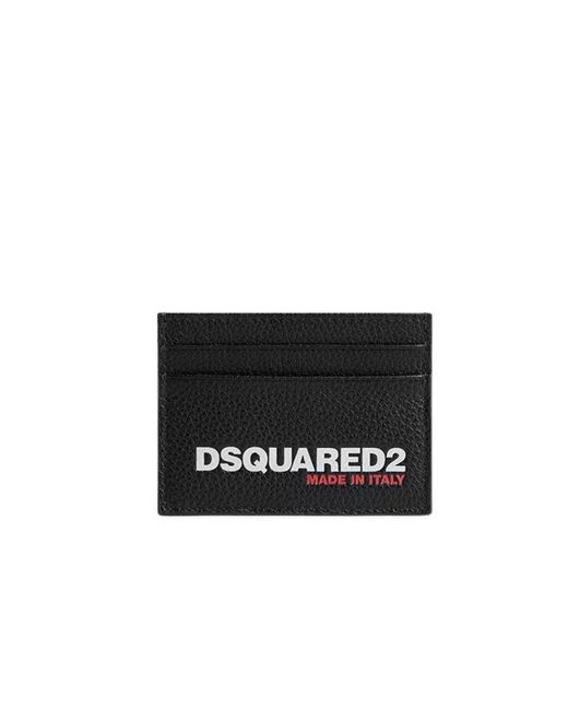 DSquared² Black Wallets & Cardholders for men
