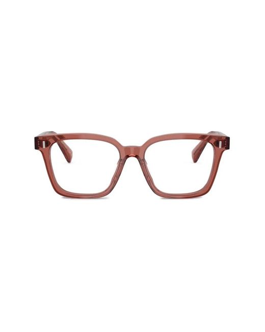 Oliver Peoples Red Glasses