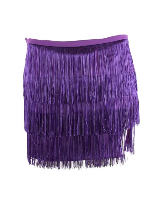 Pinko Purple Short Skirts