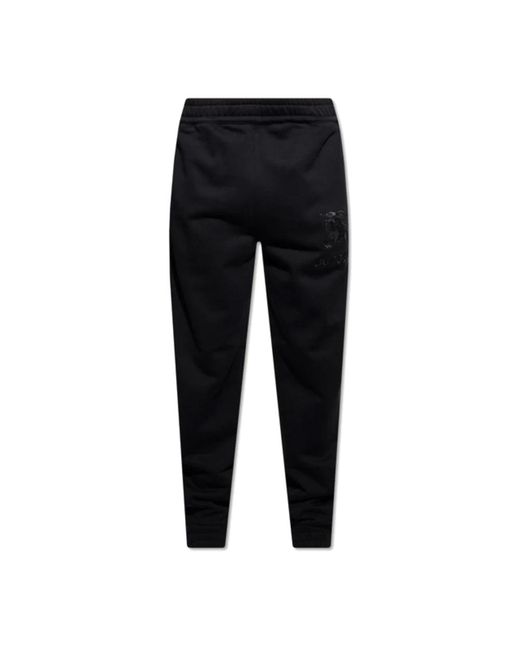 Trousers > sweatpants Burberry pour homme en coloris Black