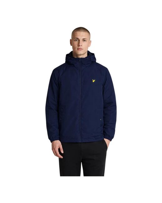 Lyle & Scott Blue Light Jackets for men