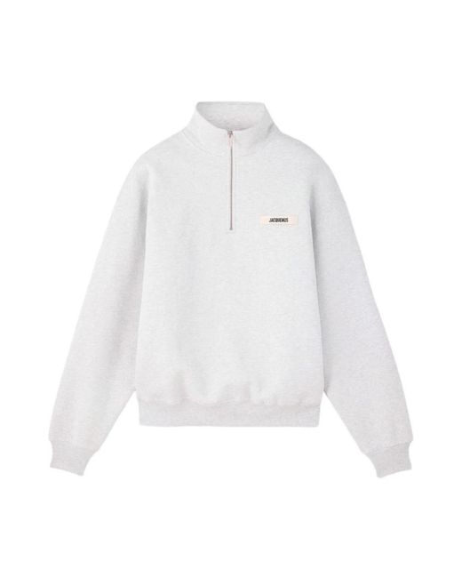 Jacquemus White Sweatshirts for men