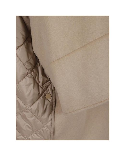 Single-Breasted Coats Weekend by Maxmara de color Natural