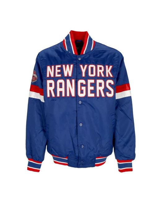 Starter Jassen ,Veelkleurig ,Polyester Neyran Jacket in het Blue voor heren